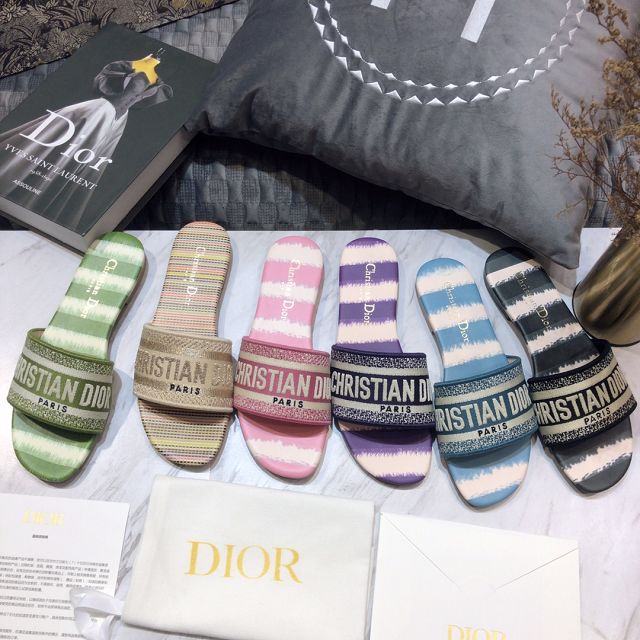 Dior orignal cotton slide DS0048