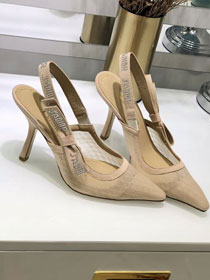 Dior orignal mesh pump DS0056 apricot