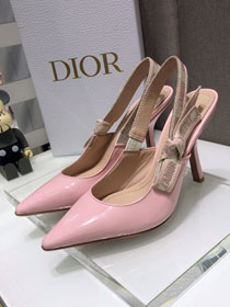 Dior orignal patent calfskin pump DS0067 pink