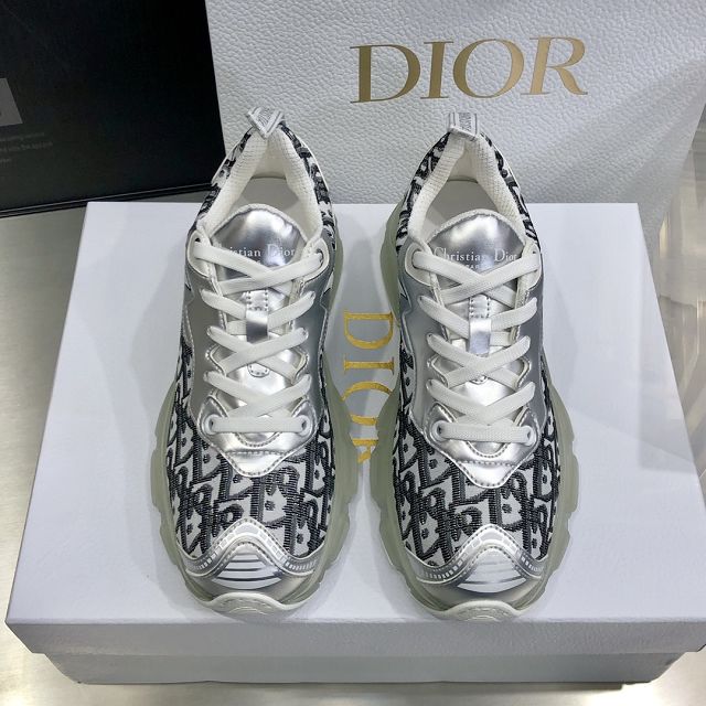 Dior original calfskin&canvas sneaker DS0112