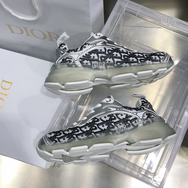 Dior original calfskin&canvas sneaker DS0112