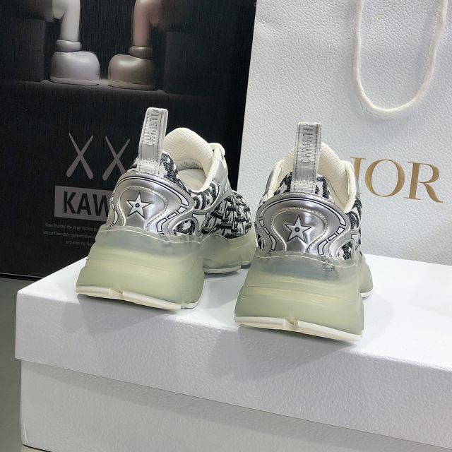 Dior original calfskin&canvas sneaker DS0112