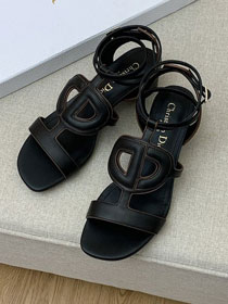 Dior original lambskin 45mm heel sandal DS0117