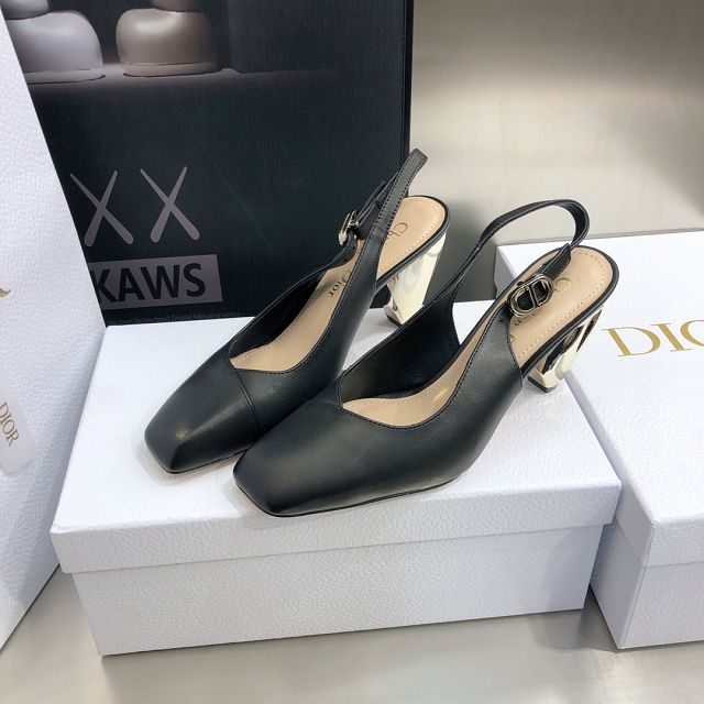 Dior original lambskin 80mm sandal DS0128