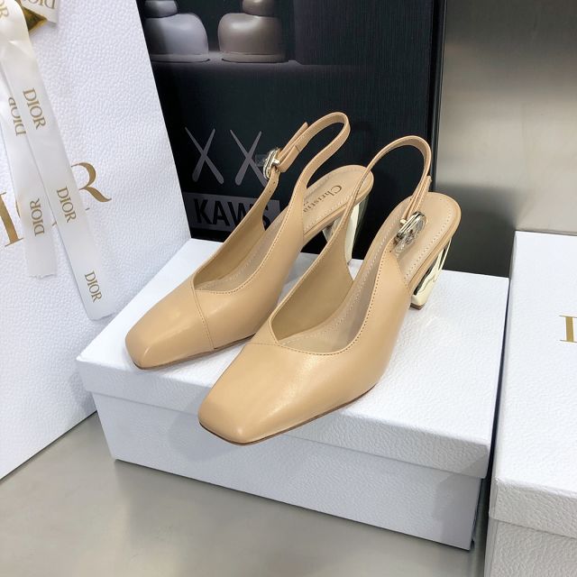 Dior original lambskin 80mm sandal DS0128