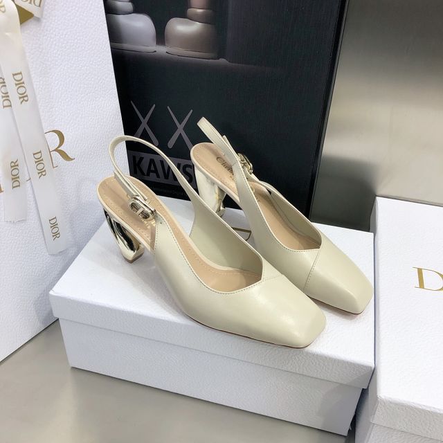 Dior original lambskin 80mm sandal DS0128