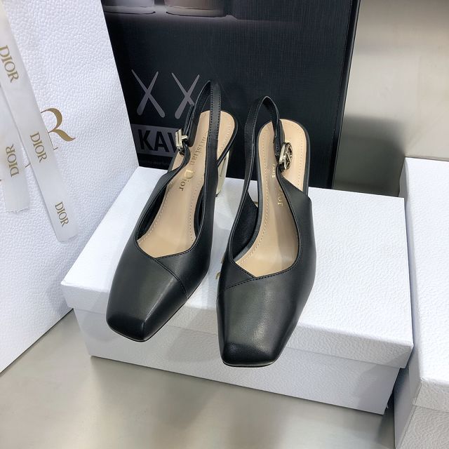 Dior original lambskin 80mm sandal DS0128