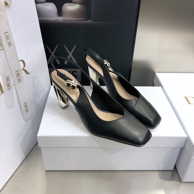 Dior original lambskin 80mm sandal DS0128