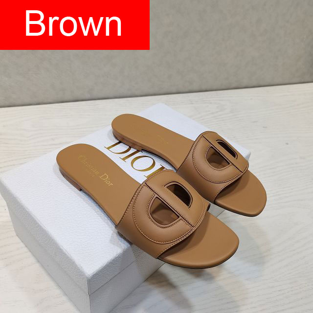Dior orignal calfskin slide DS0151