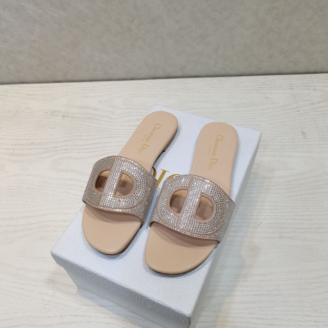 Dior orignal calfskin slide DS0154
