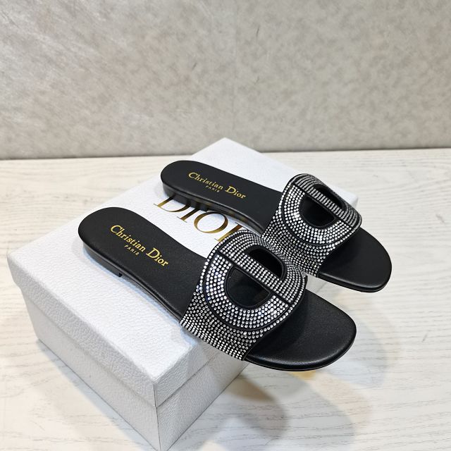 Dior orignal calfskin slide DS0154