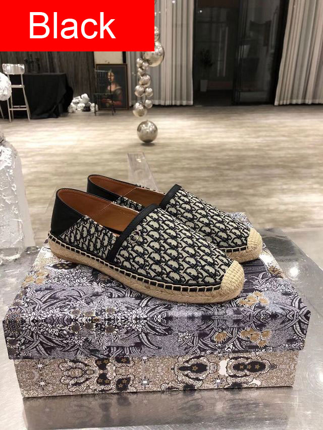 Dior orignal cotton espadrille DS0159