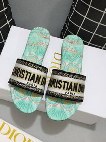 Dior orignal cotton slide DS0136