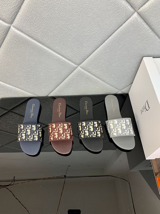 Dior orignal cotton slide DS0155