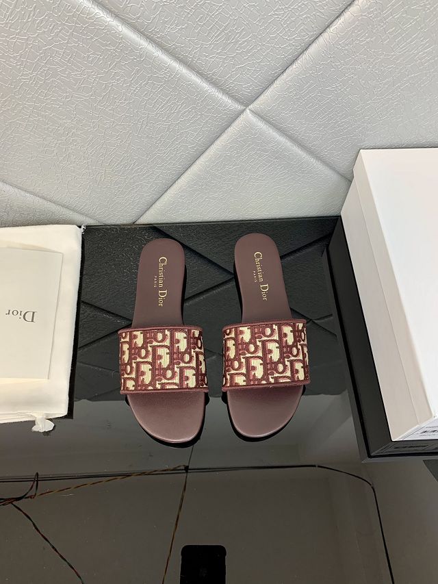 Dior orignal cotton slide DS0155
