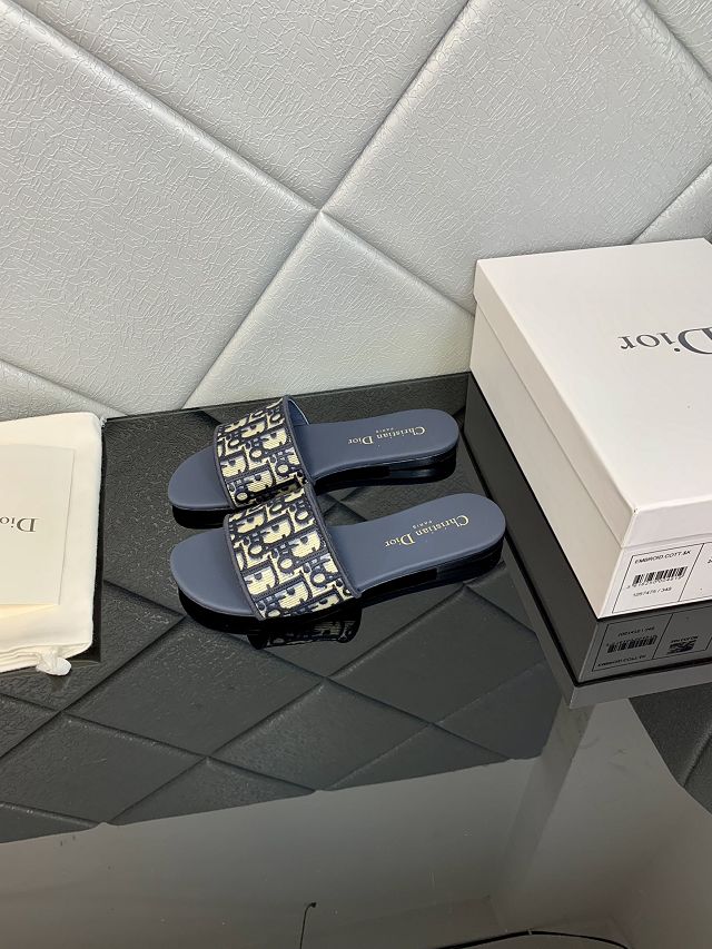 Dior orignal cotton slide DS0155