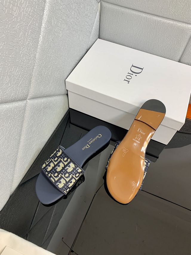 Dior orignal cotton slide DS0155