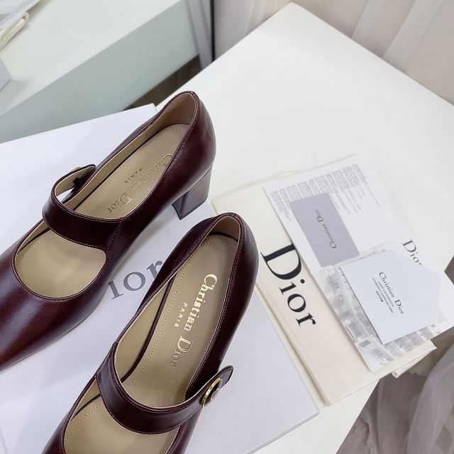 Dior orignal lambskin 55mm pump DS0144