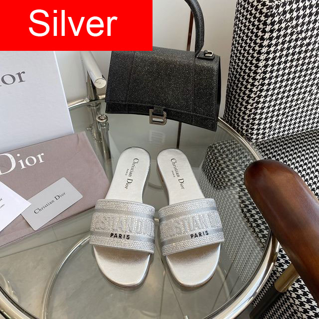Dior orignal cotton slide DS0179