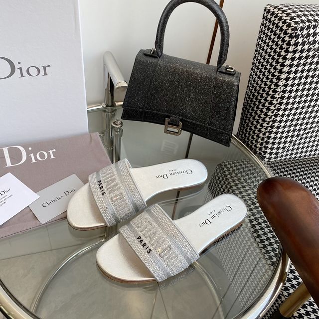 Dior orignal cotton slide DS0179