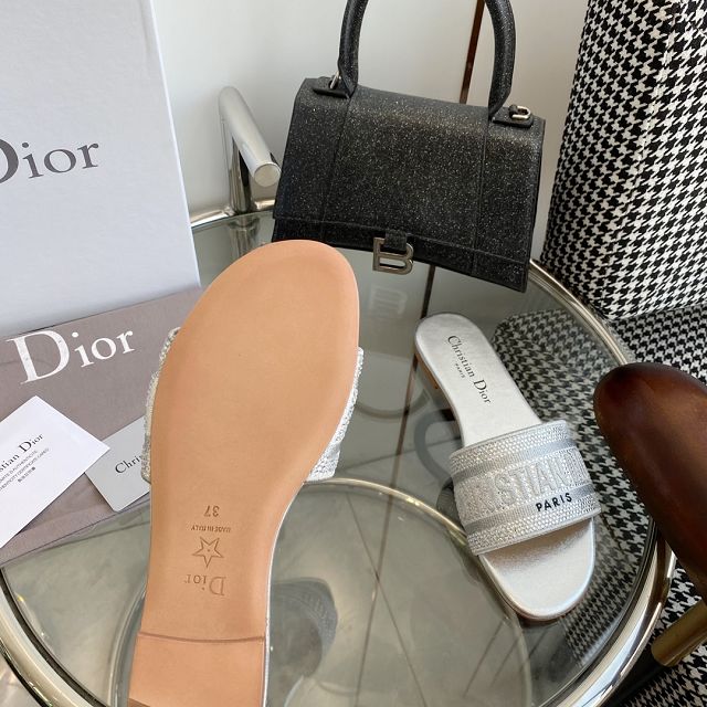 Dior orignal cotton slide DS0179