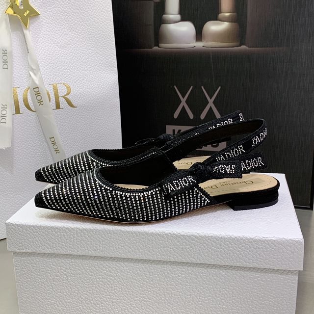 Dior orignal cotton pump DS0204 black