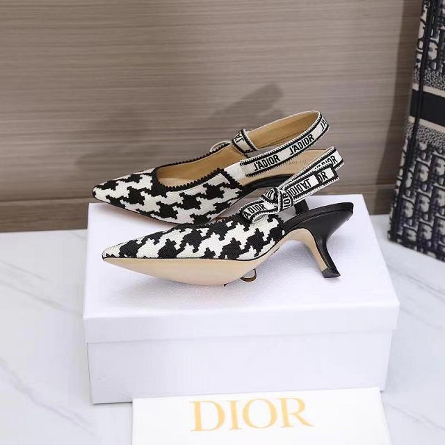 Dior orignal cotton pump DS0206 black