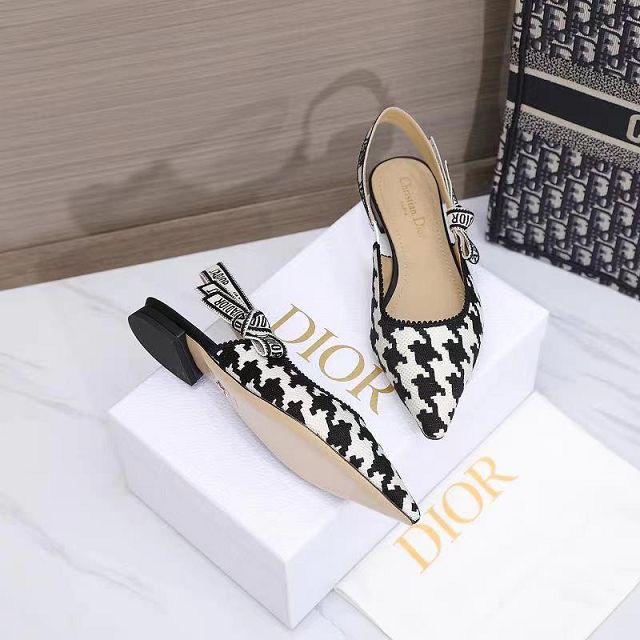 Dior orignal cotton pump DS0206 black