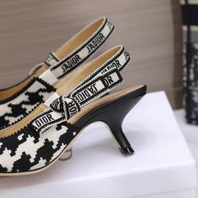 Dior orignal cotton pump DS0206 black