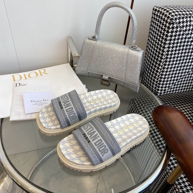 Dior orignal cotton slide DS0173