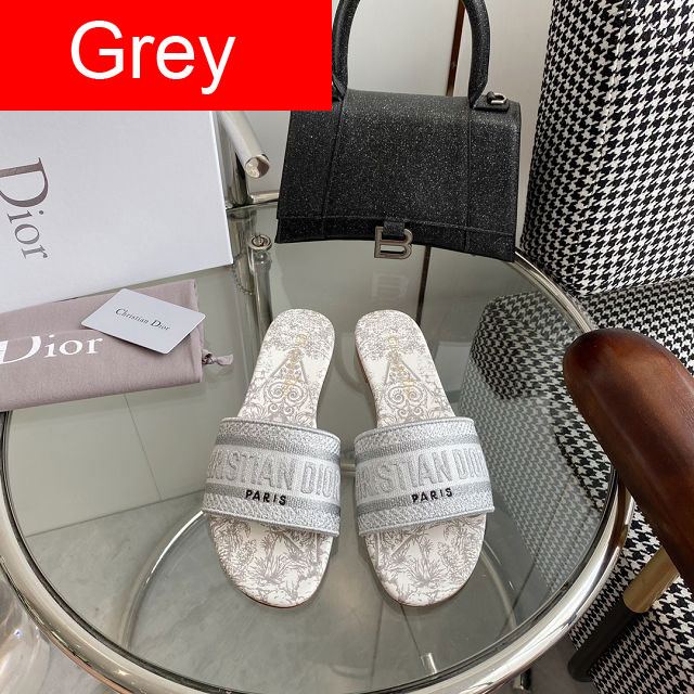 Dior orignal cotton slide DS0177