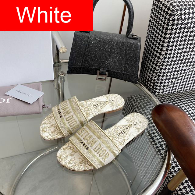 Dior orignal cotton slide DS0177