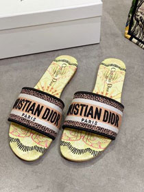 Dior orignal cotton slide DS0186