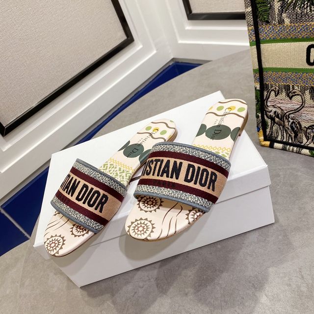 Dior orignal cotton slide DS0187
