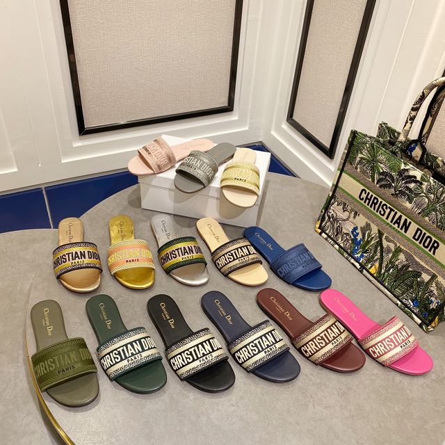 Dior orignal cotton slide DS0188