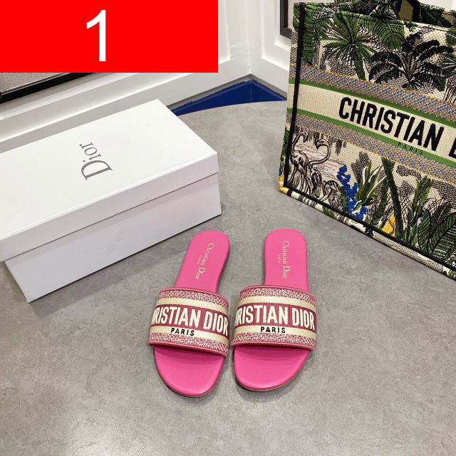 Dior orignal cotton slide DS0188