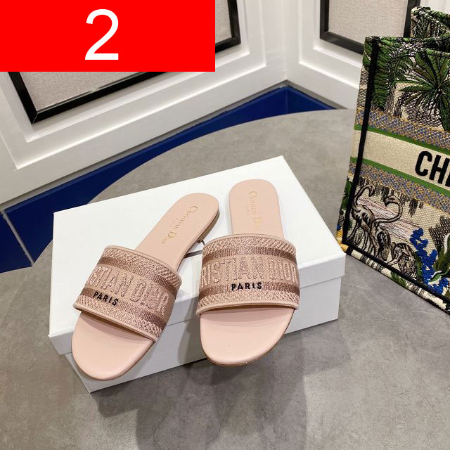 Dior orignal cotton slide DS0188