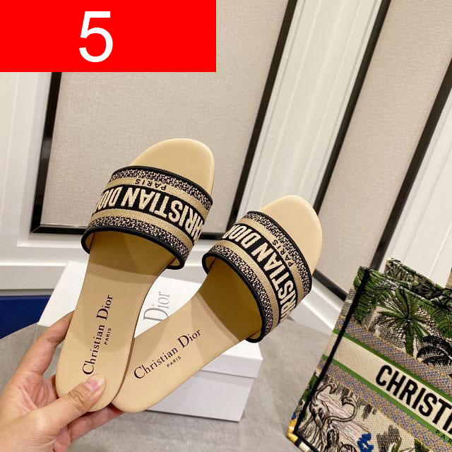 Dior orignal cotton slide DS0188