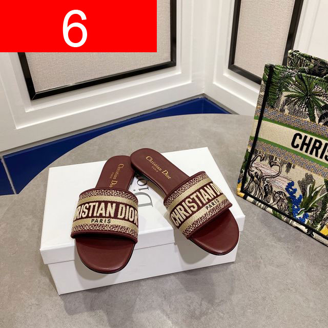 Dior orignal cotton slide DS0188