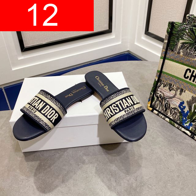 Dior orignal cotton slide DS0188