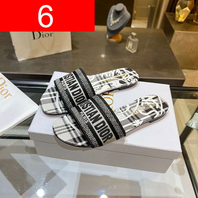 Dior orignal cotton slide DS0217