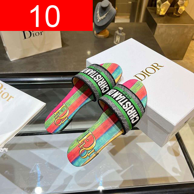 Dior orignal cotton slide DS0217