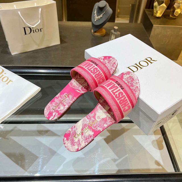 Dior orignal cotton slide DS0217