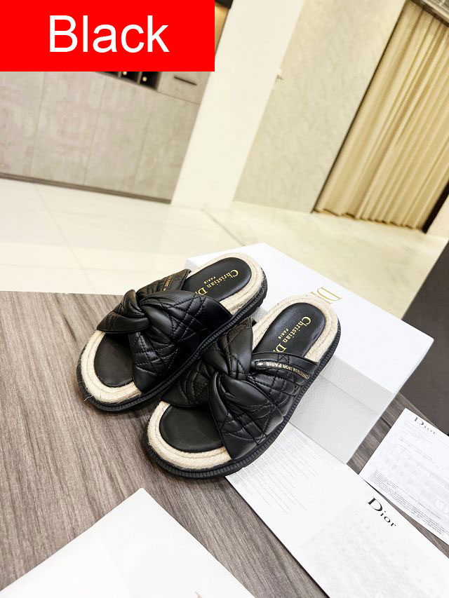 Dior orignal lambskin slide DS0216