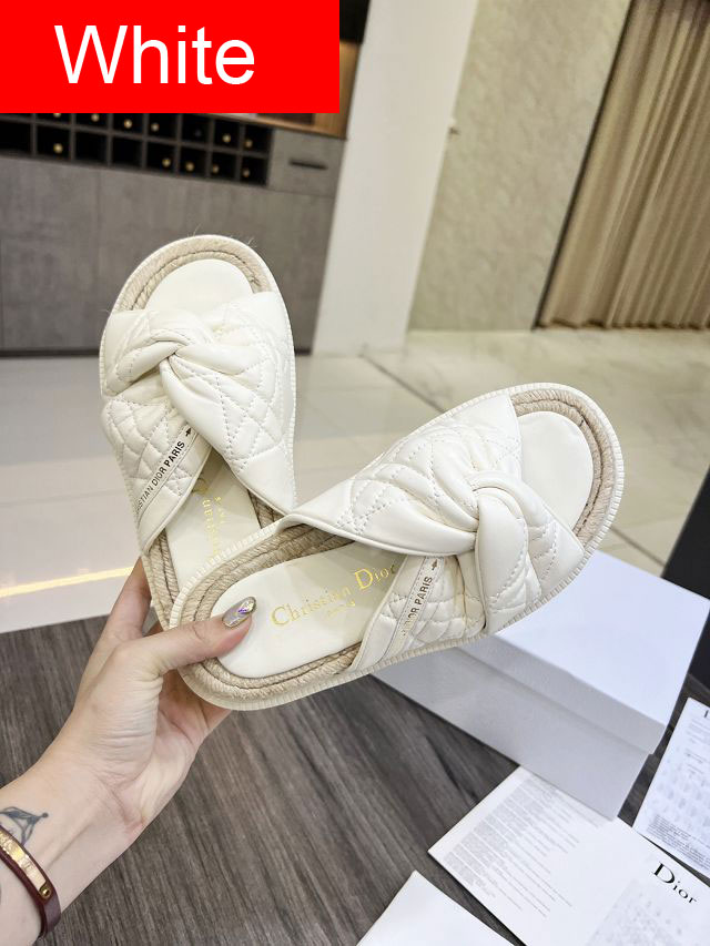 Dior orignal lambskin slide DS0216