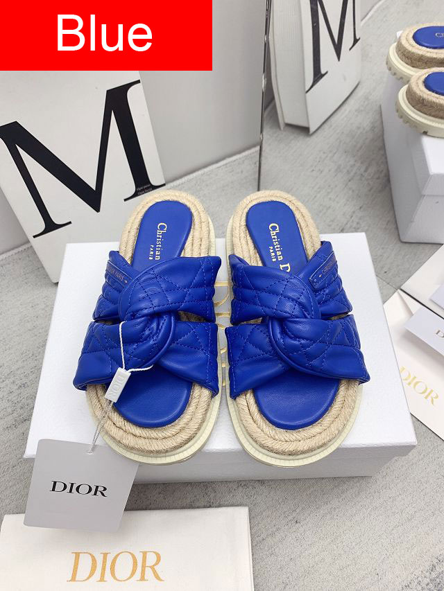 Dior orignal lambskin slide DS0216