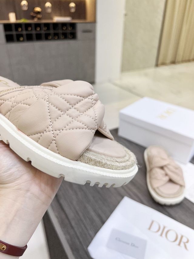 Dior orignal lambskin slide DS0216