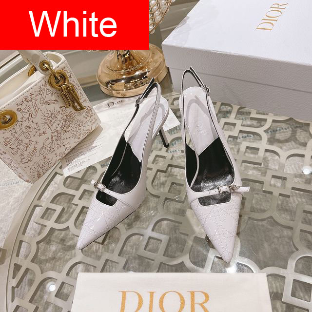 Dior orignal patent calfskin 85mm sandal DS0193