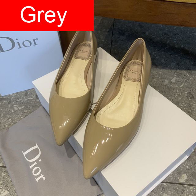 Dior orignal patent calfskin flat DS0207