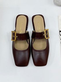 Dior orignal calfskin flat DS0233